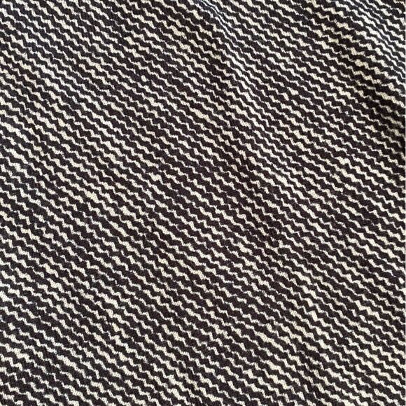 Escada 100% Wool Cardigan Large Black White - Picture 5 of 8